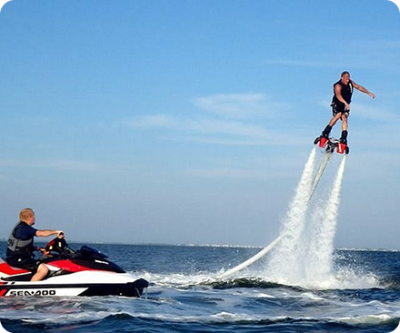 Water Activities – Jet skiing, snorkeling, scuba diving, parasailing, etc.
