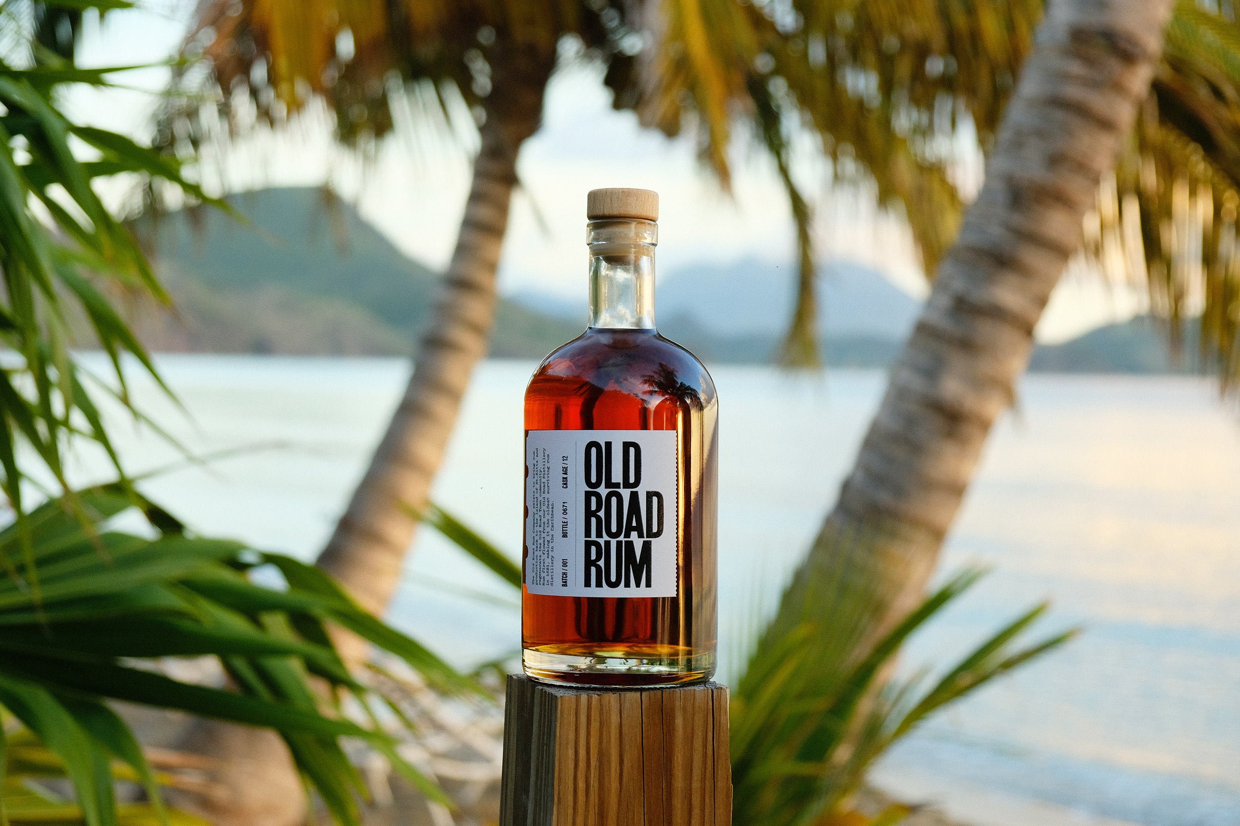 OLD ROAD RUM 750 ml (25.4 fl oz) Bottle
